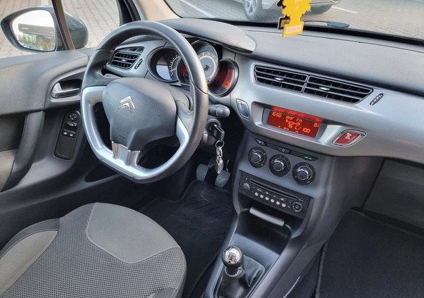 Citroen C3 cena 22900 przebieg: 156371, rok produkcji 2013 z Radom małe 352